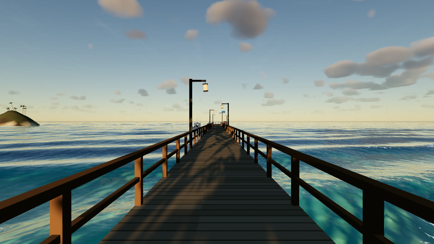 06:12 on the pier